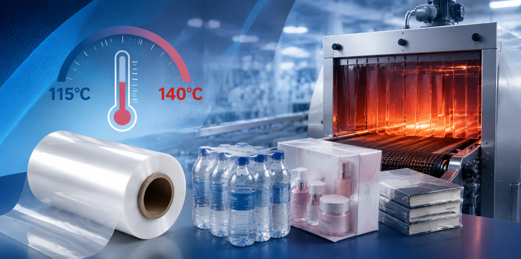 POF Shrink Film Shrink Temperature Settings