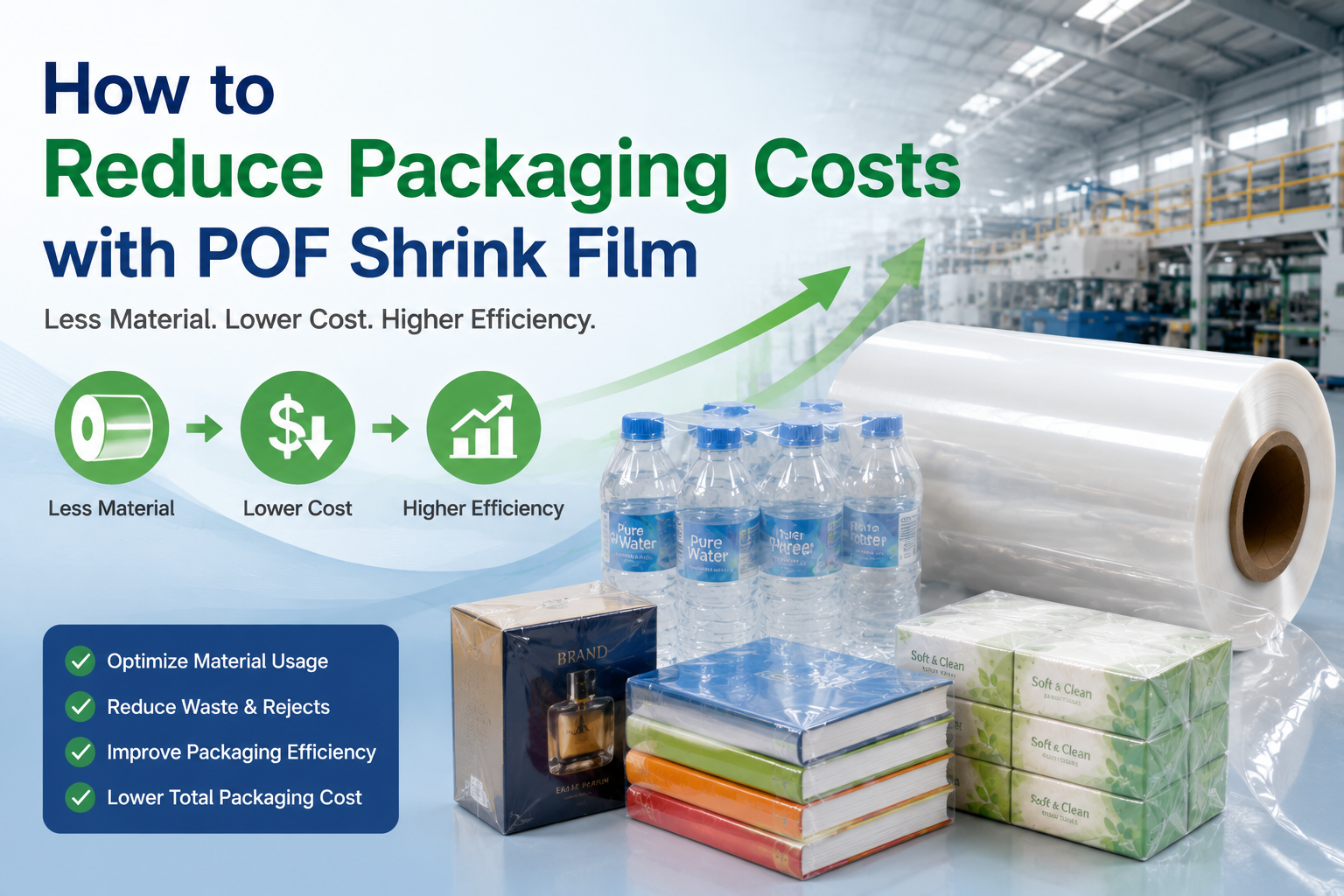 How to Reduce Packaging Costs with POF Shrink Film